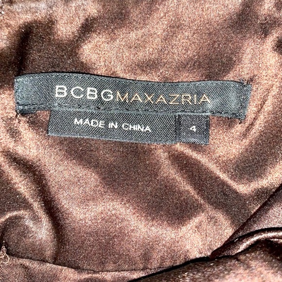 Velvet & Silk BCBG MAXAZRIA Layered Formal Prom Wedding Evening Cocktail NWOT - Picture 7 of 7